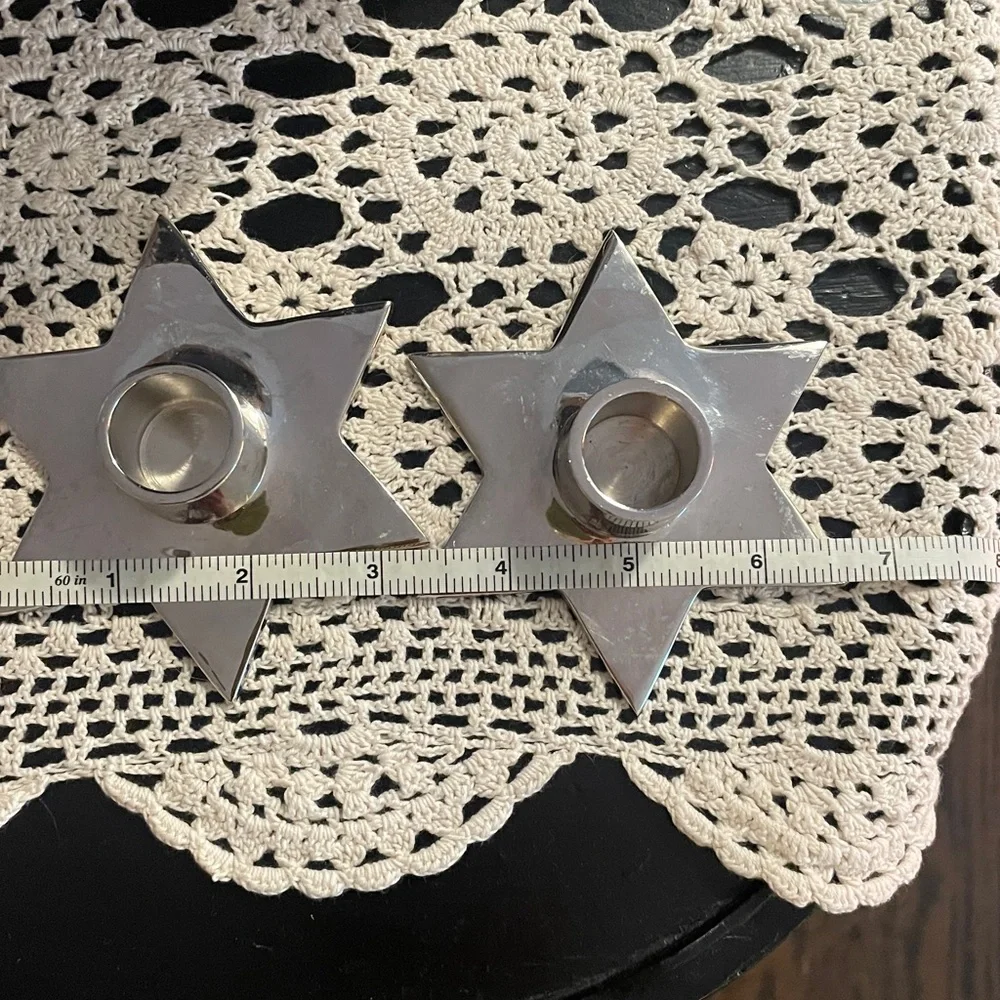 Star of David candle holder